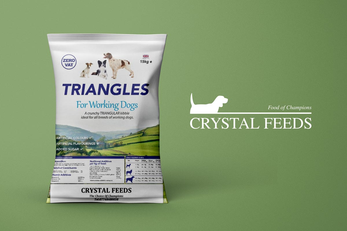 Beef & Chicken Triangles 15kg